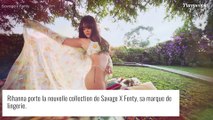 Rihanna : En lingerie florale, la chanteuse promet un printemps torride