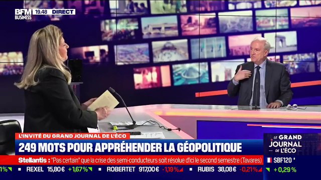 Hubert Védrine (Ex-ministre des Affaires étrangères) : Dictionnaire amoureux de la géopolitique , 249 mots pour apprendre la géopolitique - 03/03