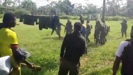 Civiles se enfrentaron al Ejército en medio de labores de erradicación en Chocó