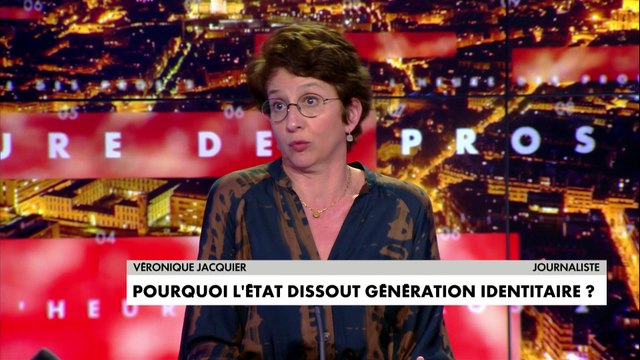 Véronique Jacquier : «L’agresseur de ce journaliste : 21 ans, algérien, 8 fois condamné en 2 ans. Le vrai chantier il est là, pour régler ce genre de choses, pas pour Génération Identitaire»