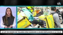 La Ley de Riders de Yolanda Díaz mandará a 23.000 empleados de Glovo, Delivery o Amazon a la calle
