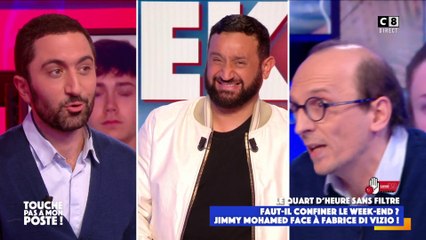 Jimmy Mohamed à Fabrice Di Vizio : "Vous faites un sketch en plateau !"