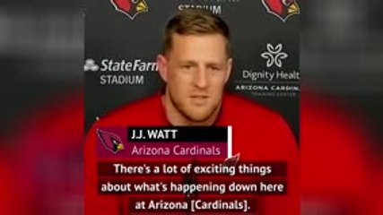 Video herunterladen: Watt 'followed the signs' to Cardinals