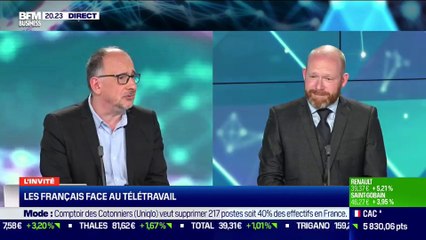 Marc Trilling (Saegus) : Les Français face au télétravail - 03/03