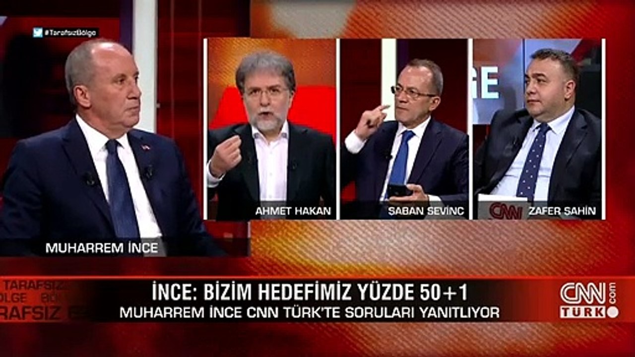 Son dakika haberi: Muharrem İnce CNN TÜRK'te açıklamalarda bulundu