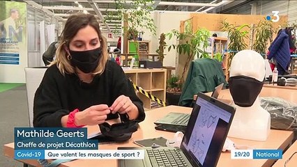 Covid-19 : des masques de sport bientôt commercialisés ?