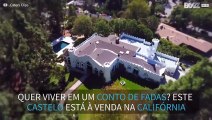 Castelo medieval avaliado em quase 3 milhões é posto à venda na Califórnia