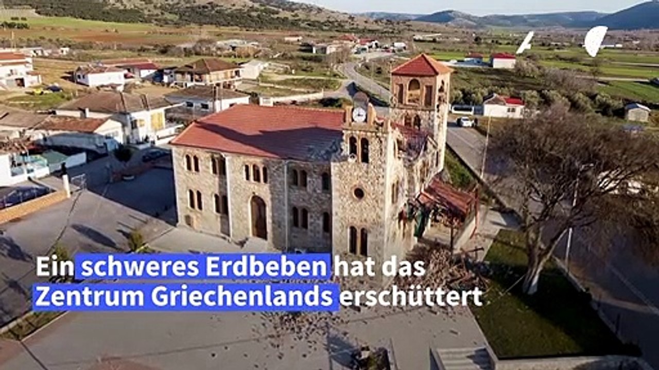 Elf Verletzte nach schwerem Erdbeben in Griechenland