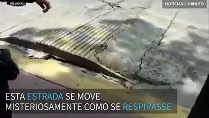 Mistério de estrada ‘respirando’ no México intriga moradores
