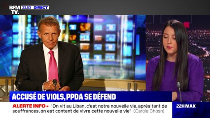 Le plus de 22h Max: accusé de viols, PPDA se défend - 03/03