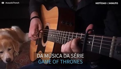 Ouça a música do Game Of Thrones em uma guitarra de 12 cordas