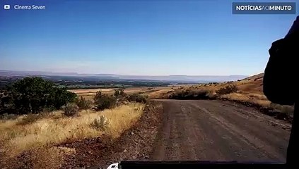 Ovni é filmado durante eclipse nos EUA