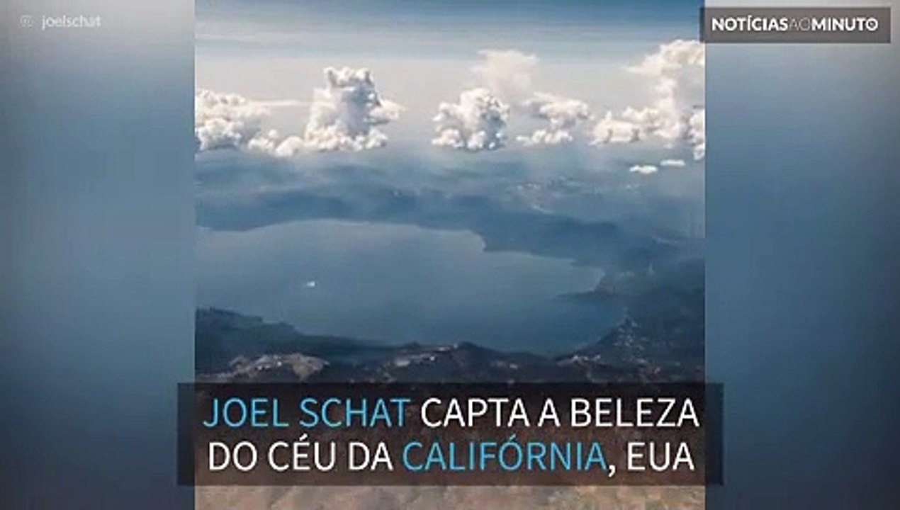 Uma visão única do céu da Califórnia