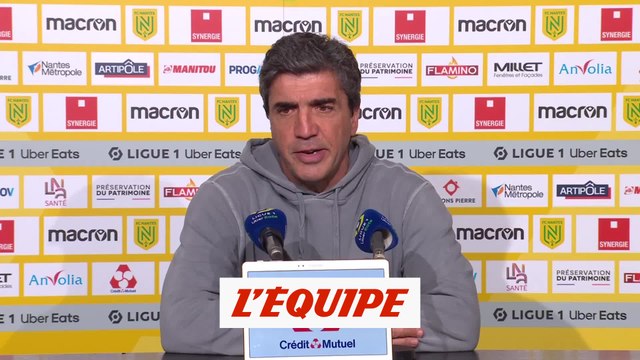 Guion : «J'étais contrarié» après la première mi-temps - Foot - L1 - Reims