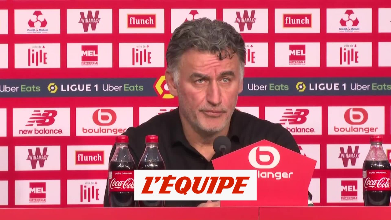 Galtier : «Mes joueurs ont été très forts mentalement» - Foot - L1 - Lille