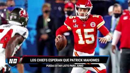 Patrick Mahomes ya tiene fecha de regreso.
