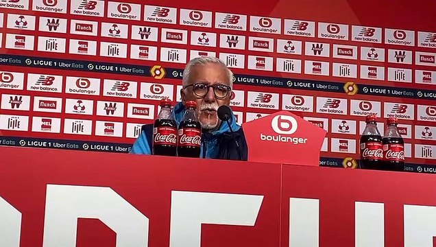 LOSC-OM : la conf de Nasser Larguet après la défaite à Lille