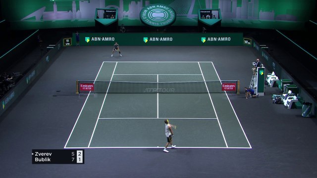 ATP Rotterdam Highlights | Zverev v Bublik