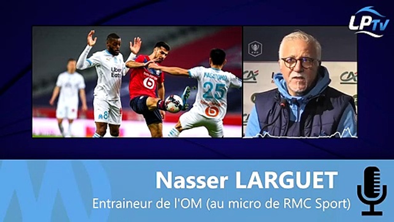 Larguet : "J'ai dit aux joueurs de garder la tête haute"