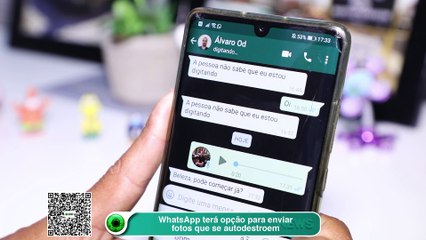 WhatsApp terá opção para enviar fotos que se autodestroem