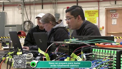 Nasa se prepara para testar avião totalmente elétrico