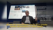 Periodista colombiano dice que Premio Rey de España pone el foco sobre el éxodo venezolano