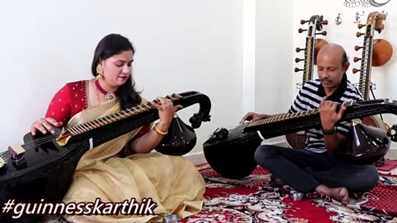 SNEHITHANE SNEHITHANE - ALAIPAYUTHEY - FILM INSTRUMENTAL - VEENA COVER - N.KARTHIK - SANDHYA DESHPANDE