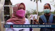 Vaksinasi Massal untuk Guru SMA-SMK di Pontianak
