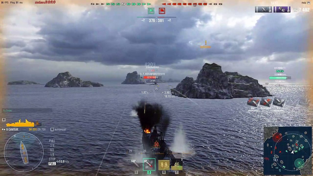 World of Warships | Cavour | 33.9k DM
