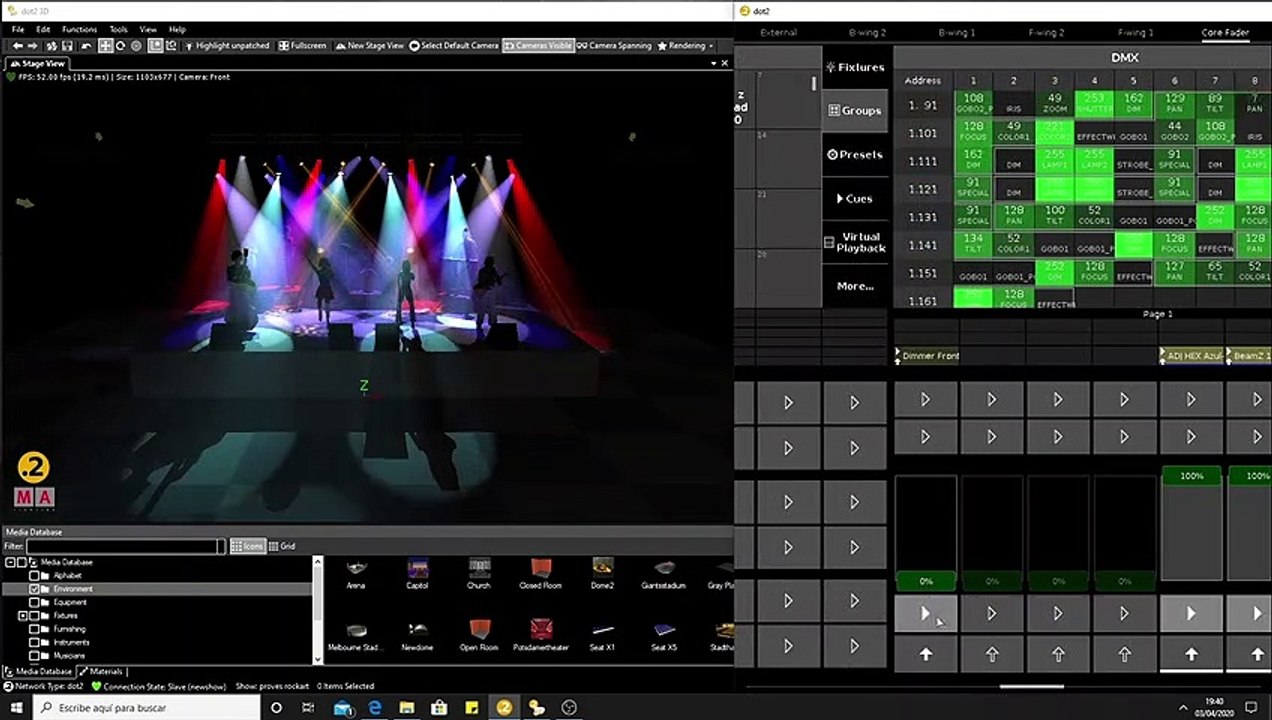 Probando Ma Dot2 onPC