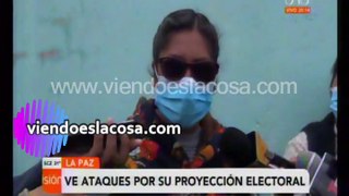 Eva Copa ve ataques por su proyección electoral