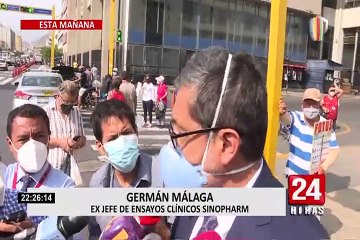 Caso Vacunagate: Germán Málaga declaró ante la fiscalía por vacunación irregular