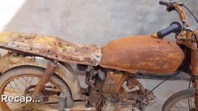 Restoration Abandoned Motorcycle Honda 70cc 4 Stroke Finalization # 4 | AMAZING REBUILD