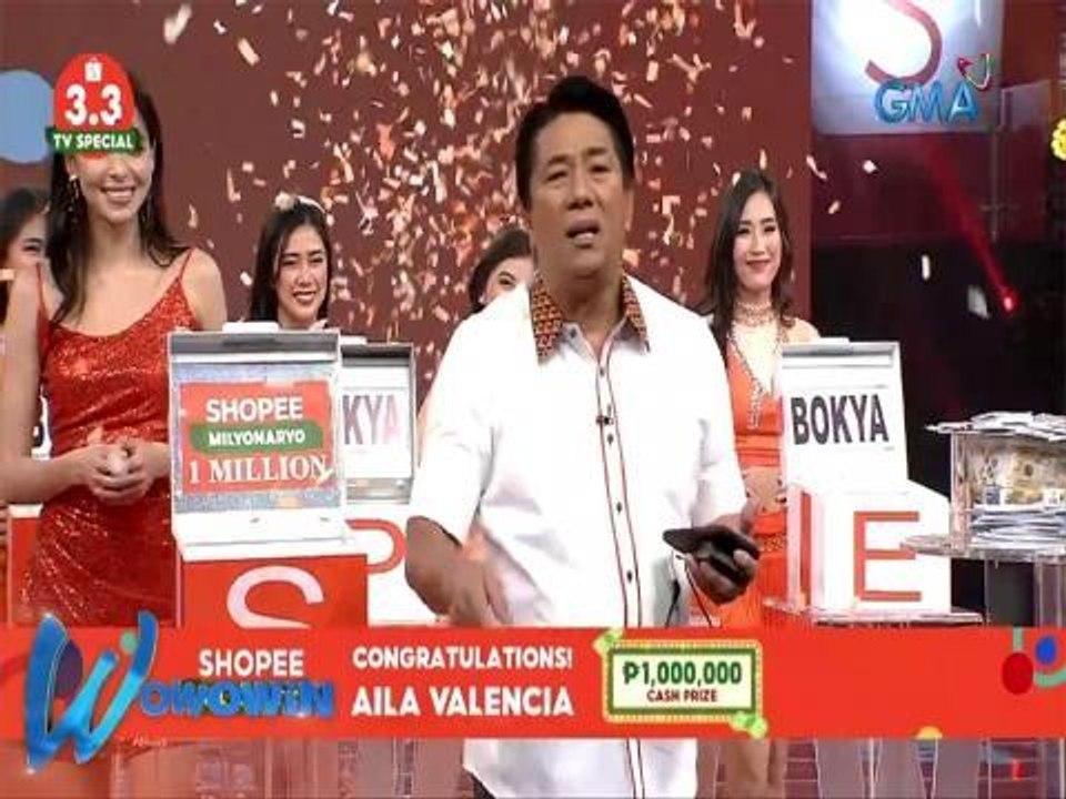 Wowowin: Sabihin mo, 'Salamat sa PhP 1 million, Shopee!'