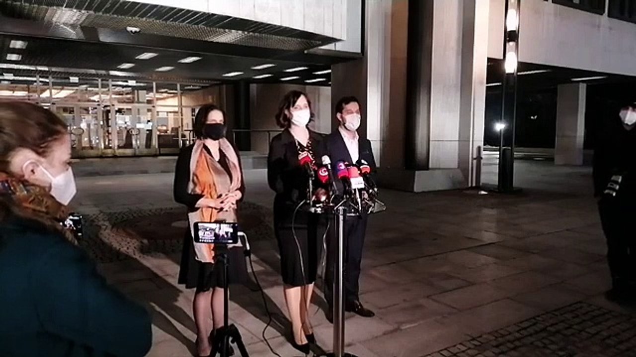 ZÁZNAM: Brífing predsedníčky strany Za ľudí V. Remišovej po skončení koaličnej rady