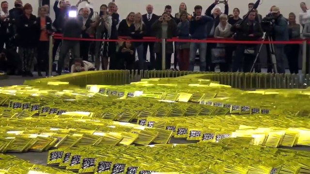 Book Dominoes - Guinness World Records 2016