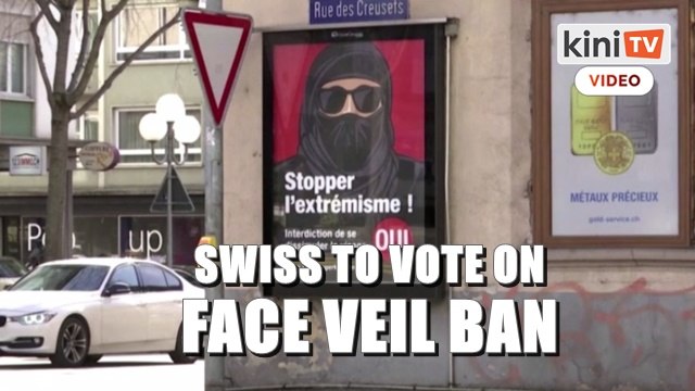 Swiss to vote on banning face veils in referendum criticised as Islamophobic