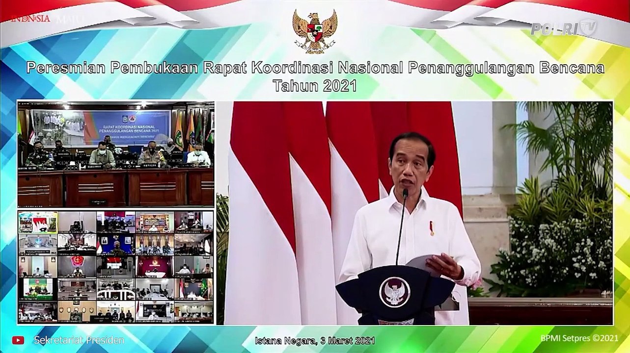 Presiden Joko Widodo Minta Penanganan Bencana dari Hulu ke Hilir