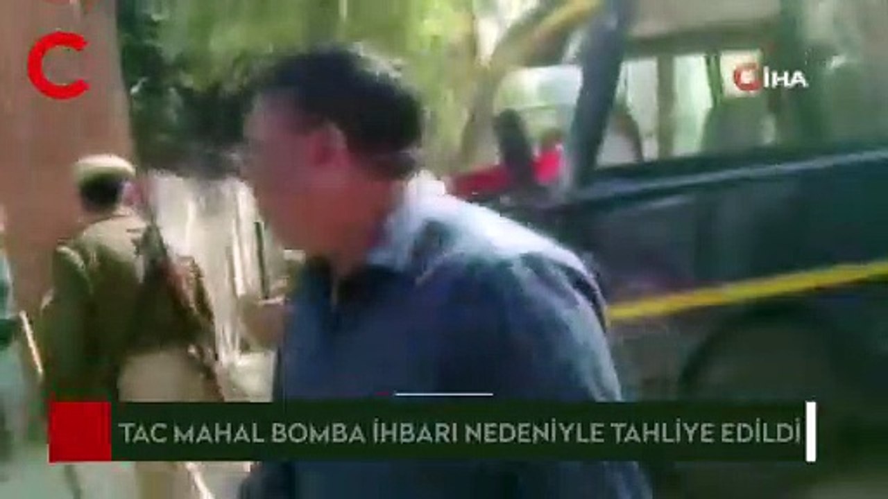 Tac Mahal bomba ihbarı nedeniyle tahliye edildi
