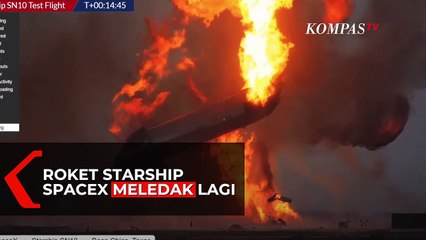 Roket SpaceX Meledak Lagi Setelah Berhasil Diluncurkan dan Mendarat