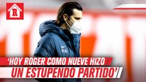 Santiago Solari: “Hoy jugó Roger Martínez de nueve e hizo un gran partido, jugó muy bien al futbol