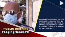Mga Cebuano, malaki ang pasasalamat sa isasagawang vaccination program sa lungsod
