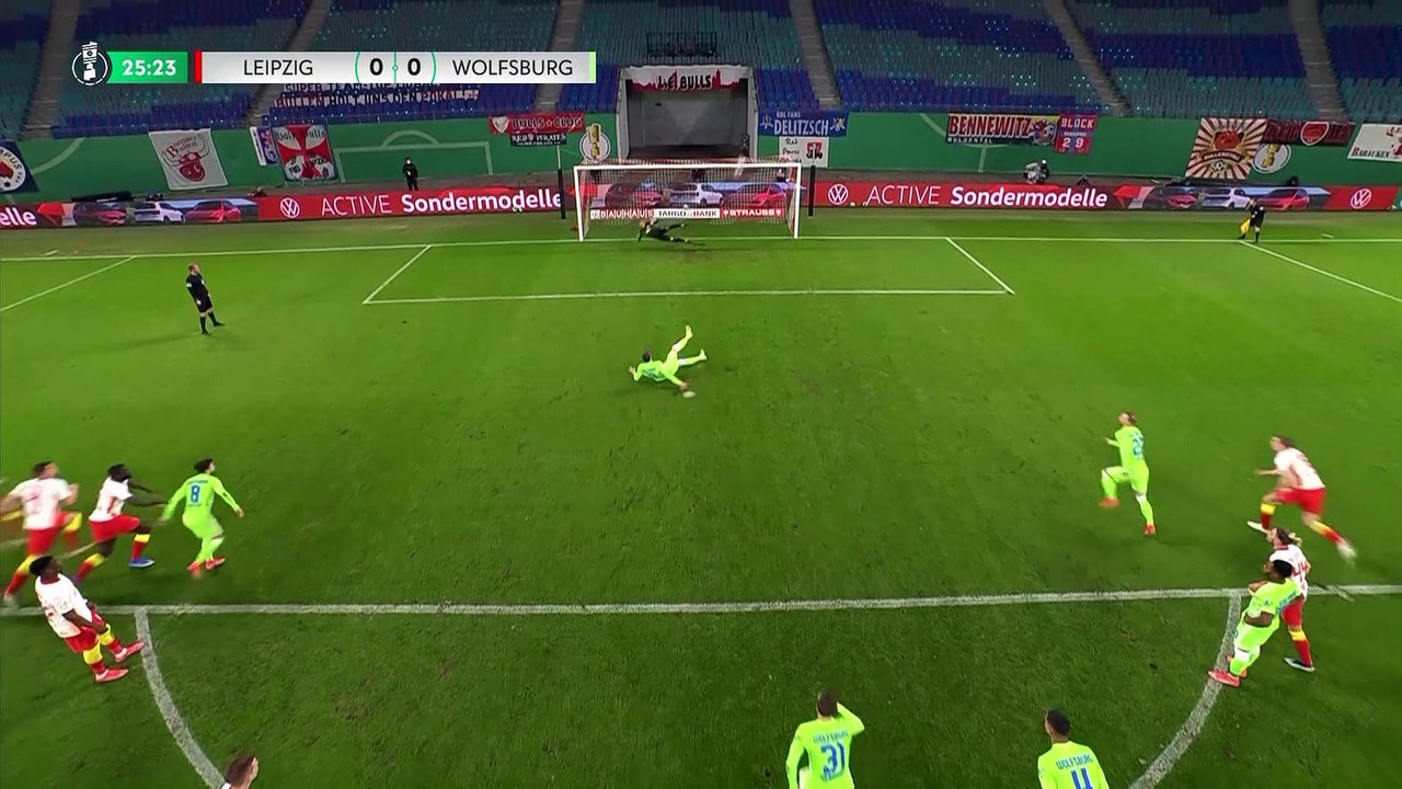 Bizarre penalty miss