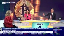 Ghislaine Kapandji (Commissaire-priseur) : La première vente aux enchères de Bitcoins en France - 04/03