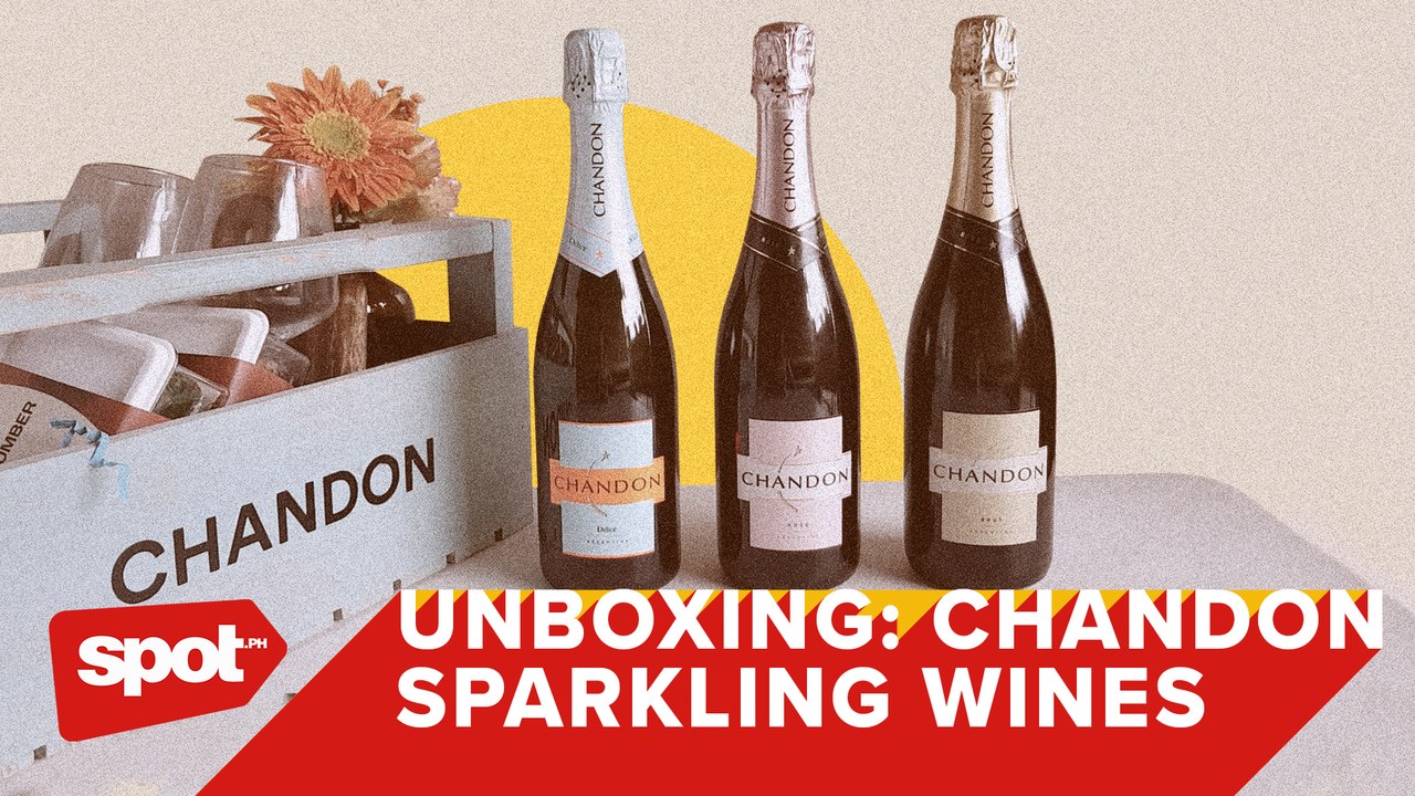 Unboxing Chandon Sparkling Wines