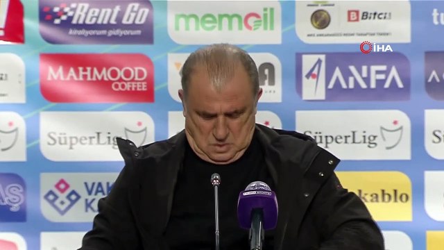 Fatih Terim'den MKE Ankaragücü Maçı Yorumu