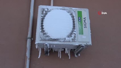 Mart ayında şaşırtan soğuklar, araçlar çalışmadı