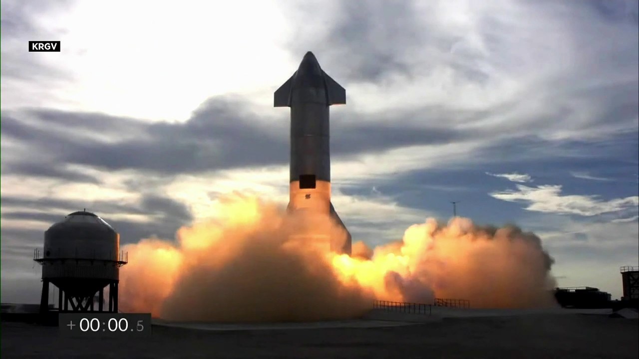 Starship SN10 взорвался после посадки