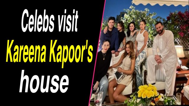 Karan Johar, Malaika Arora, Manish Malhotra visit Kareena Kapoor and her new born