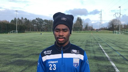 Azaria Obame, milieu de l’US Montagnarde